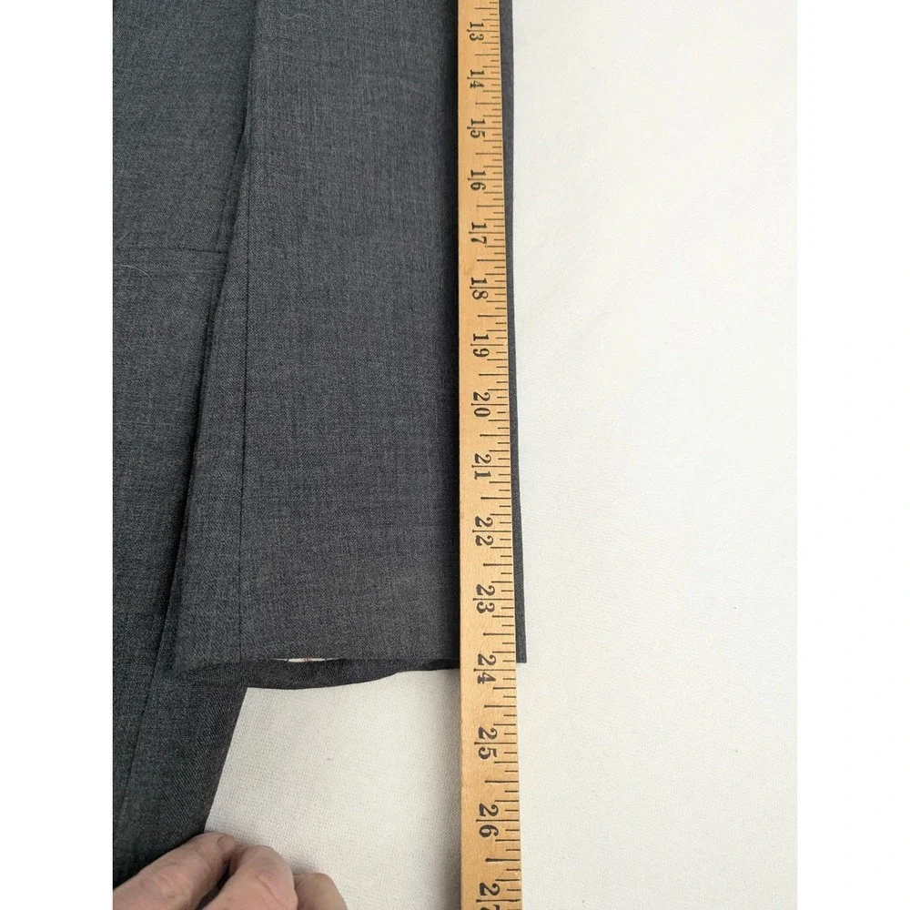 John‎ Farley Clothiers Mens Grey Two Button Suit 41R Made in USA Professional